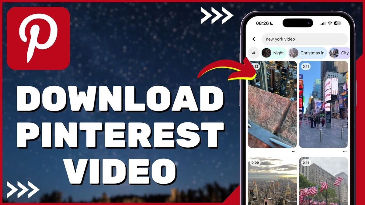 How to Download Pinterest Videos to Your Phone Without a Logo in High Quality – !
