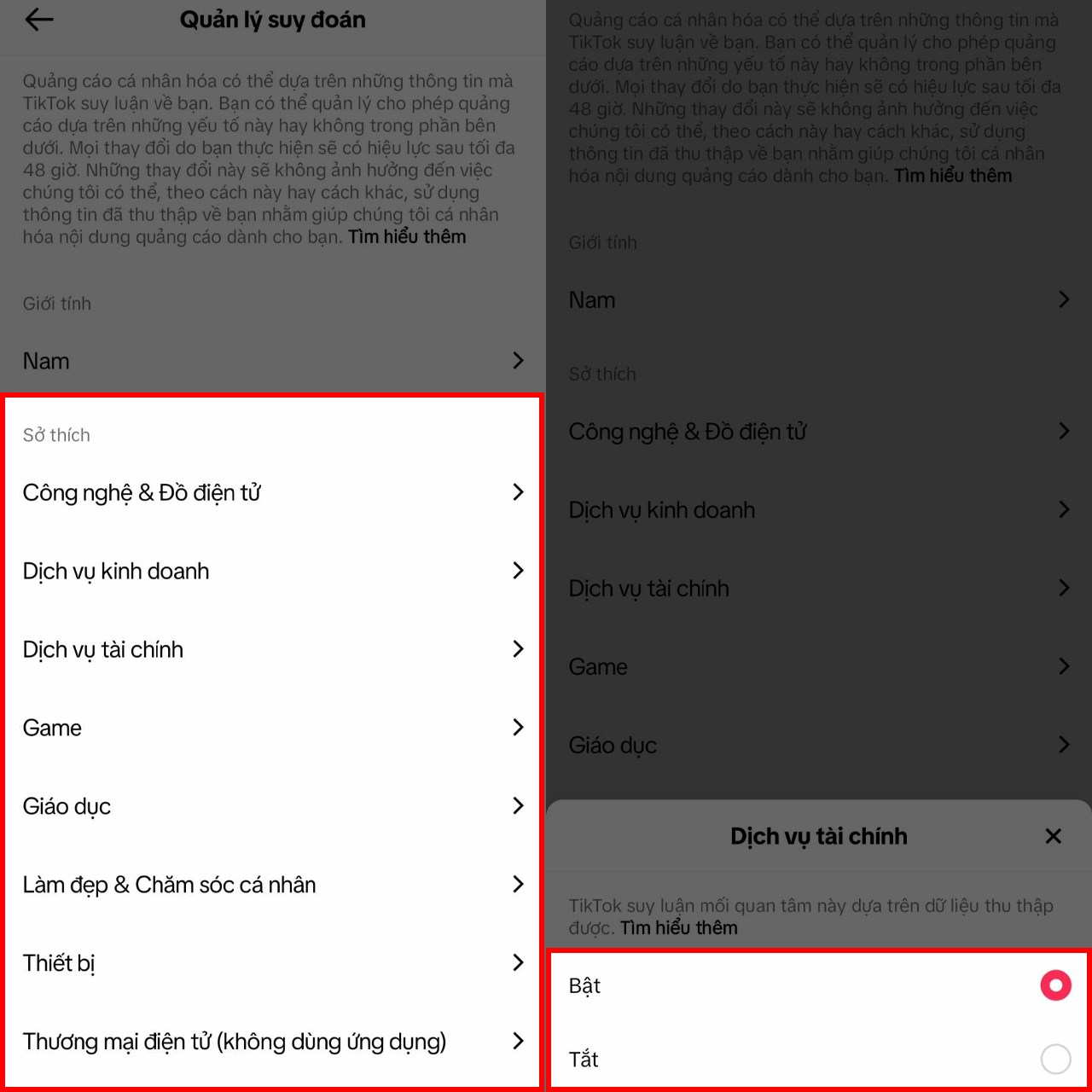 Hướng Dẫn Cách Chỉnh Sở Thích Trên TikTok Để Tối Ưu Quảng Cáo Cho Tài Khoản
