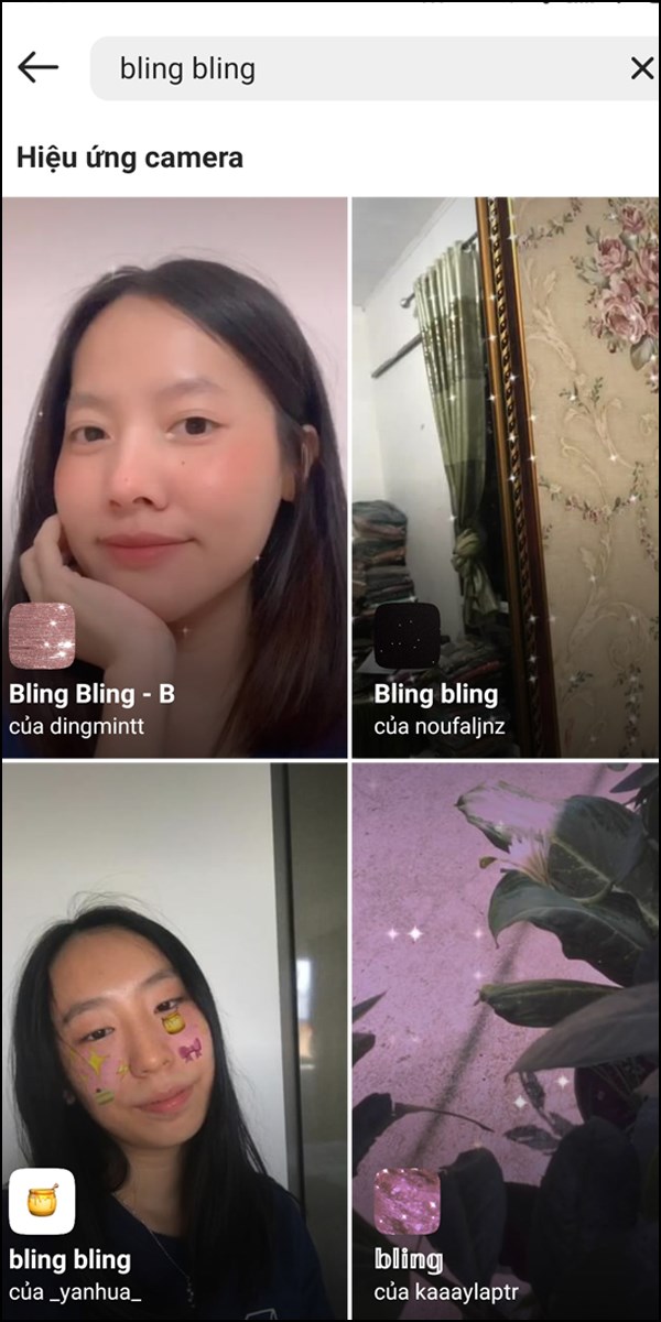 Hướng Dẫn Chụp Ảnh Với Hiệu Ứng Lấp Lánh Bling Bling Trên Instagram