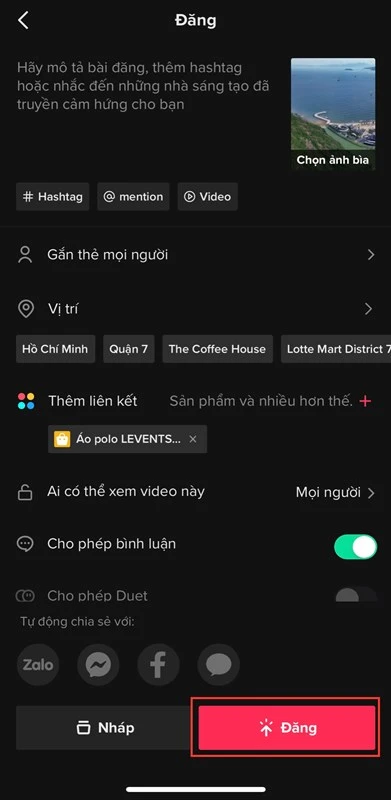 Hướng Dẫn Thêm Sản Phẩm Vào Video TikTok Shop 2025 Cực Dễ Trên Điện Thoại
