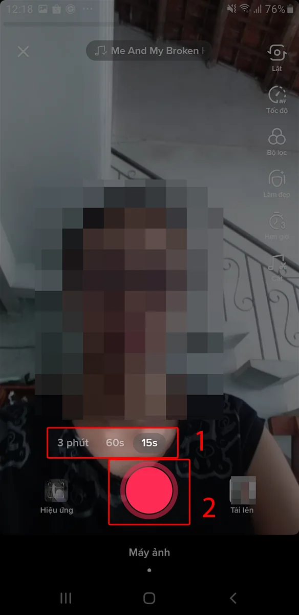 Dừng quay khi cần