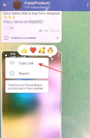 download video telegram