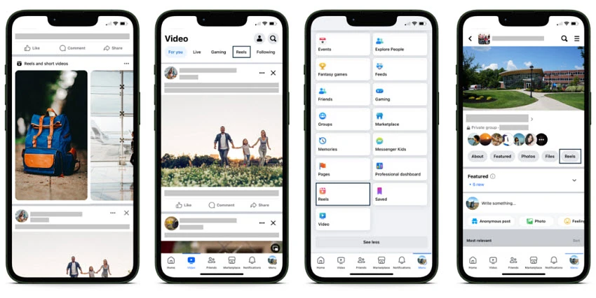 Facebook Reels Video Size 
