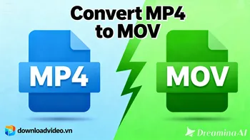 Chuyển MP4 sang MOV Online Miễn Phí | Video Converter