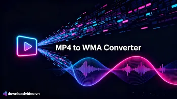Chuyển MP4 sang WMA Online Miễn Phí | Tách âm thanh chất lượng