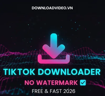 Tải Video TikTok Không Logo Miễn Phí - Tiktok Download HD 2026