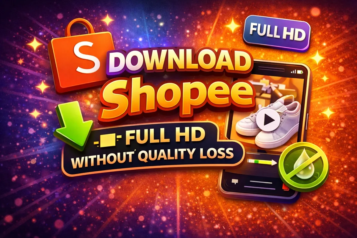 Download Shopee Video Full HD Without Quality Loss