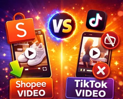 Shopee Video vs TikTok Video: Tải ở đâu dễ hơn?
