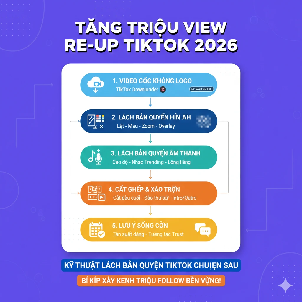 Bí Kíp Xây Kênh Re-up Triệu View