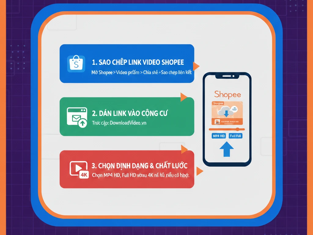 hướng dẫn tại video shopee bằng link