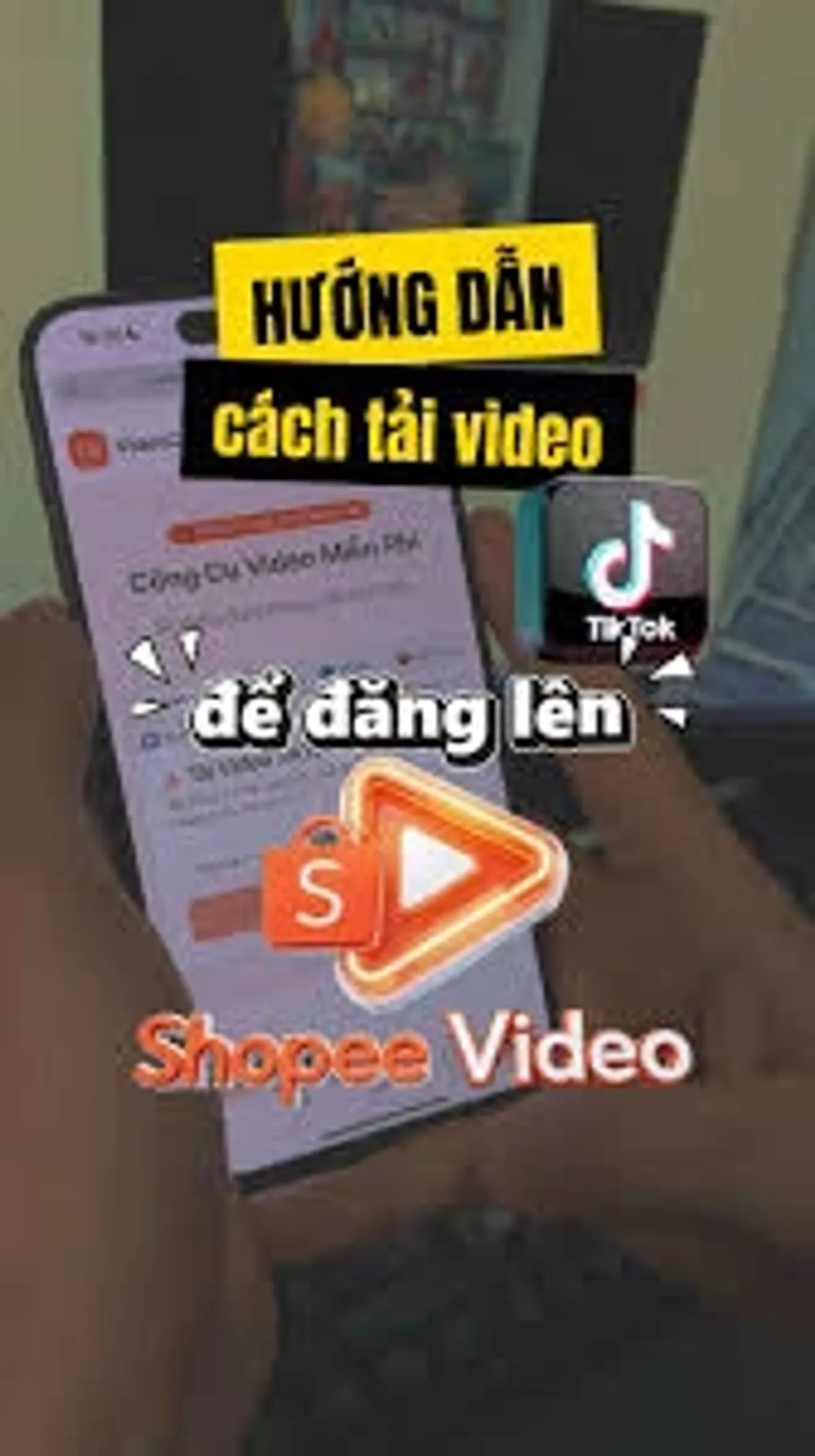 Cách kiểm tra watermark và quyền dùng video Shopee