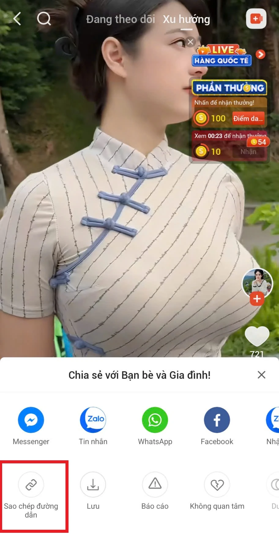 hướng dẫn lưu video shopee và copy link sản phẩm 2026