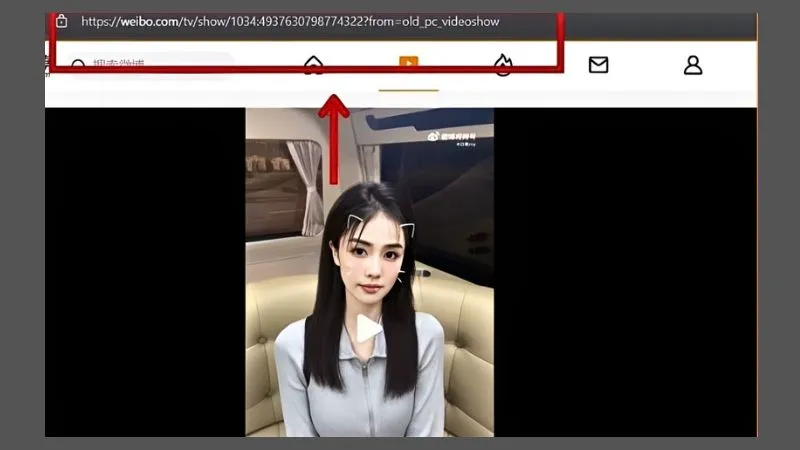 Dán link để tải video Weibo không logo bản HD tại DownloadVideo.vn