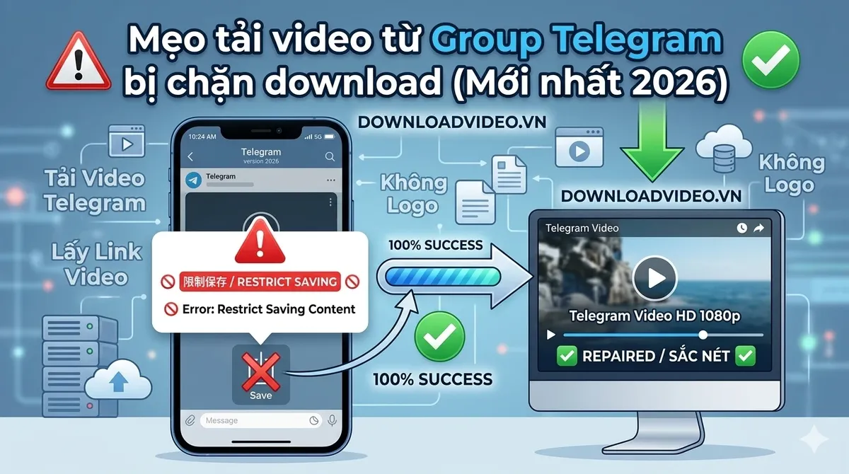 Cách lưu nội dung Telegram khi bạn có quyền truy cập