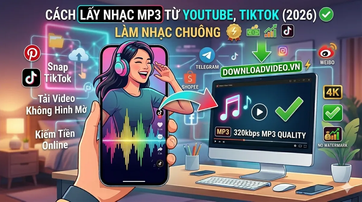 Cách chuẩn bị tệp âm thanh làm nhạc chuông đúng quyền