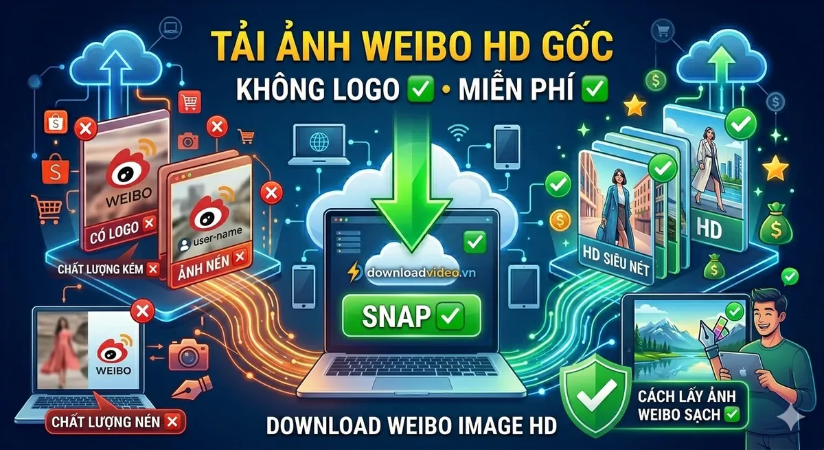 Cách lưu ảnh Weibo cho thiết kế đúng quyền