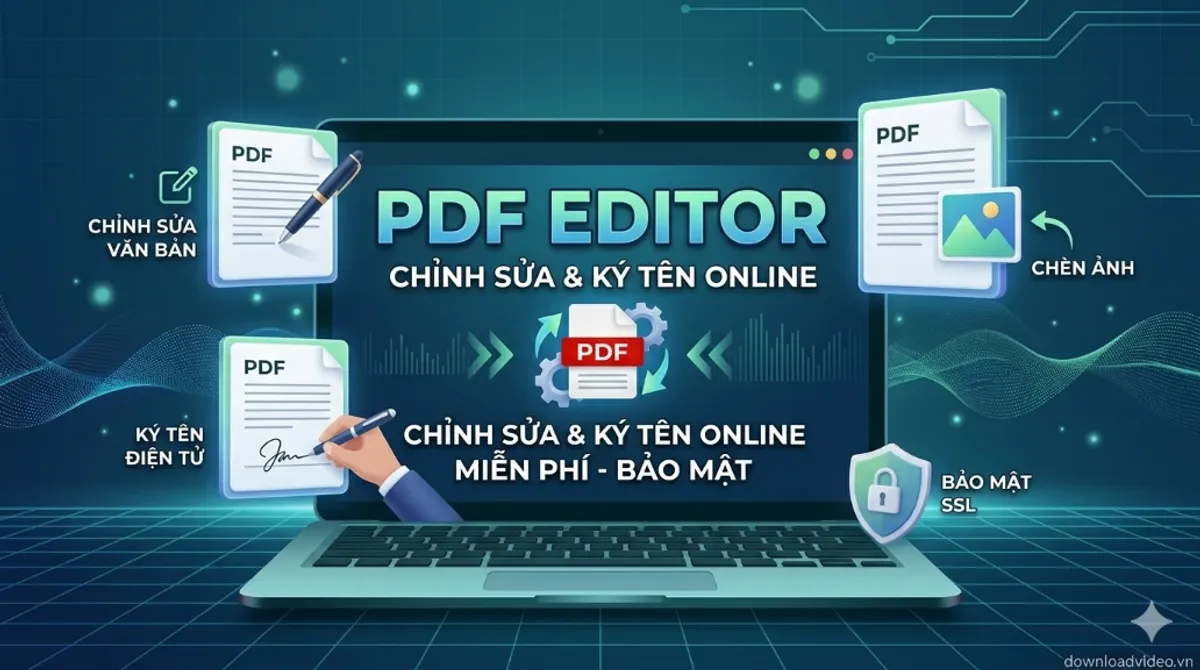 Hướng dẫn sử dụng công cụ Chỉnh sửa PDF