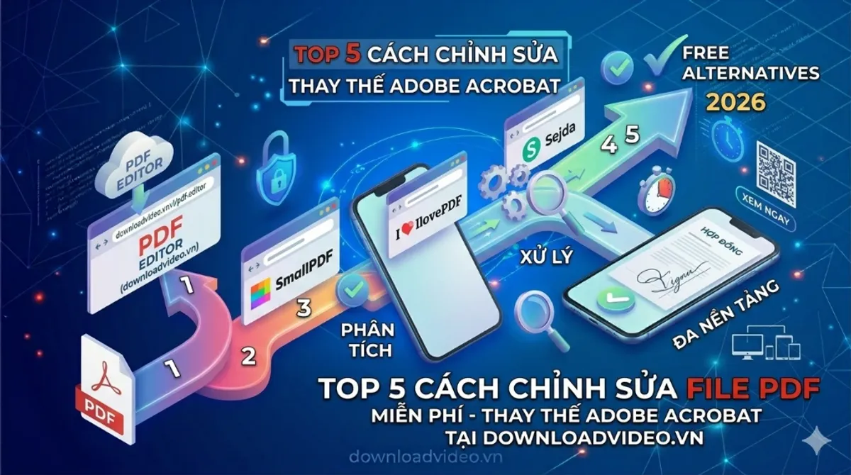 Cách chọn công cụ chỉnh sửa PDF phù hợp