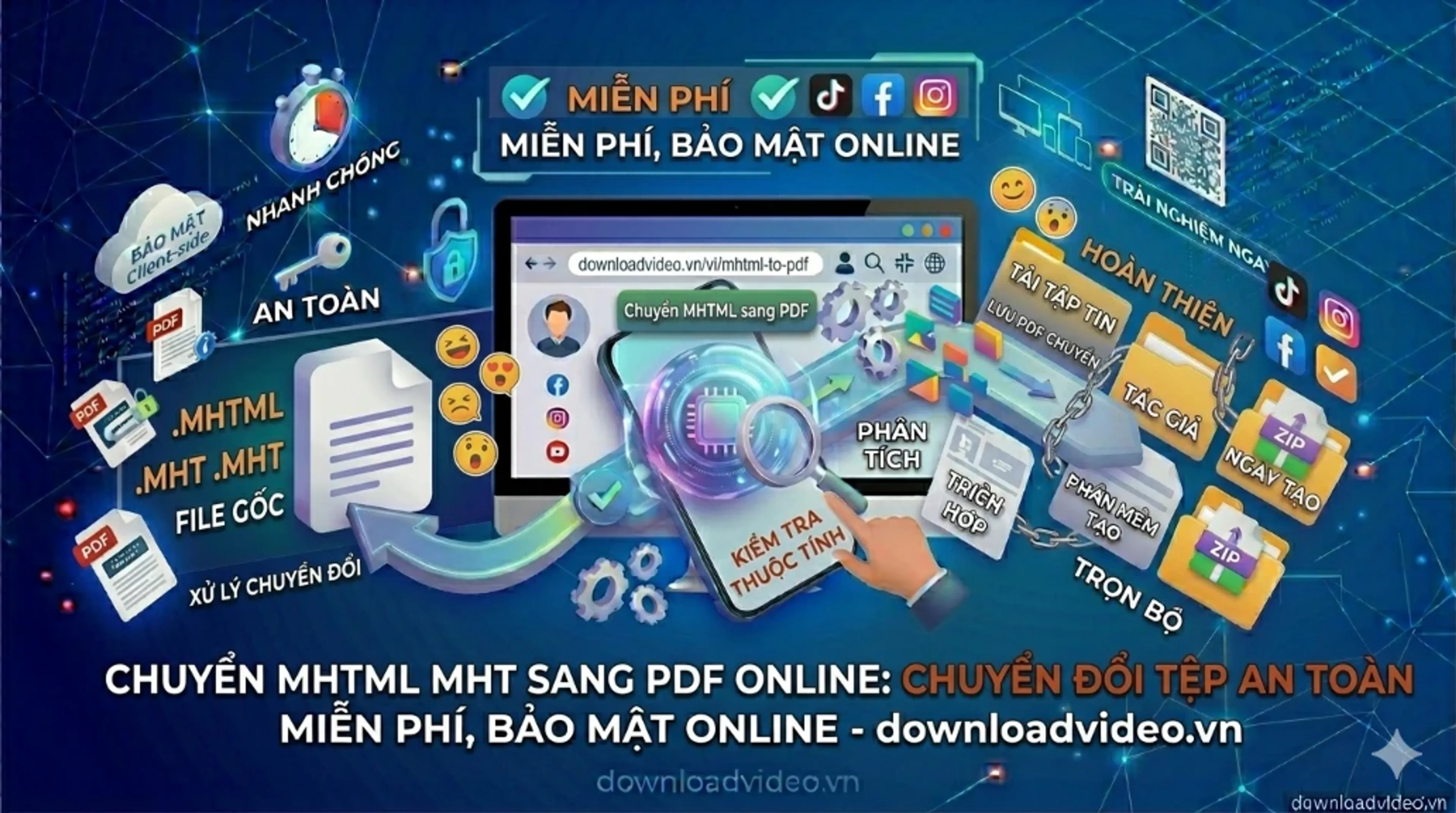 Hướng dẫn chuyển MHTML sang PDF