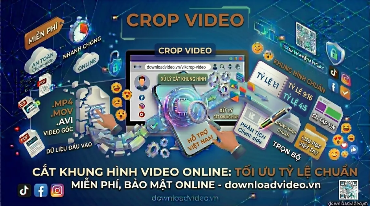 Hướng dẫn cắt khung hình video