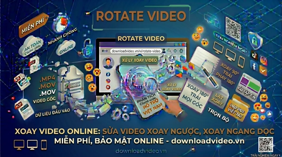 Hướng dẫn xoay video