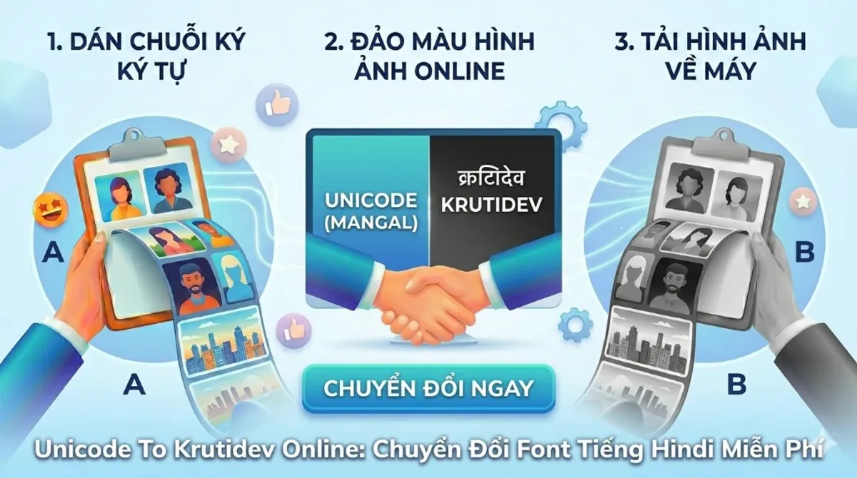Hướng dẫn unicode sang kruti dev