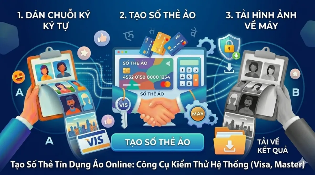Hướng dẫn sử dụng công cụ Tạo số thẻ thử nghiệm
