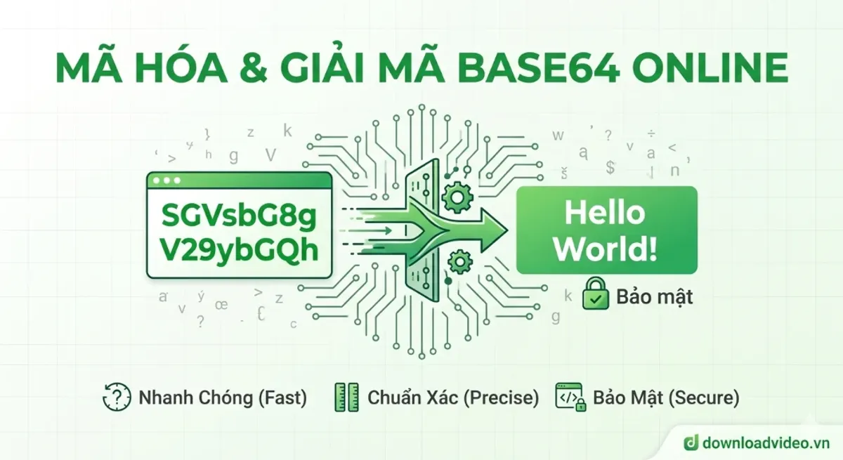 Hướng dẫn sử dụng công cụ Mã hóa và giải mã Base64