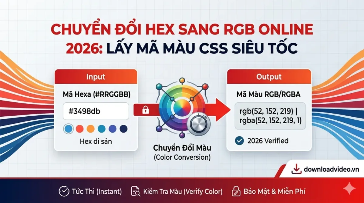 Hướng dẫn sử dụng công cụ Chuyển HEX sang RGB