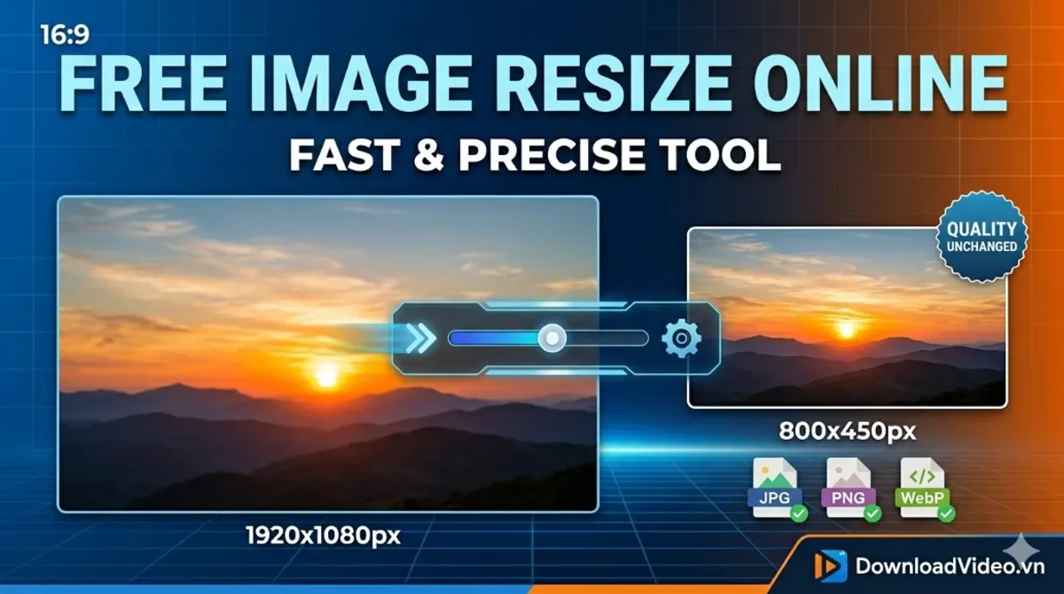 Free Image Resize Online - Fast & Precise | DownloadVideo.vn