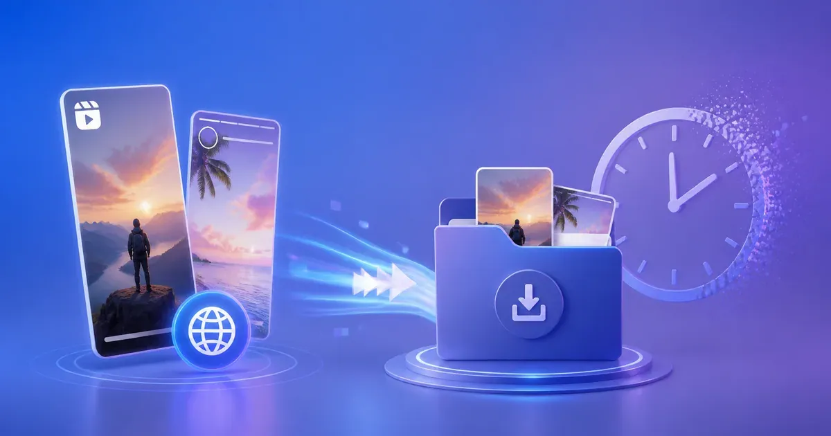 Cách lưu Facebook Reels và Stories khi nội dung còn công khai