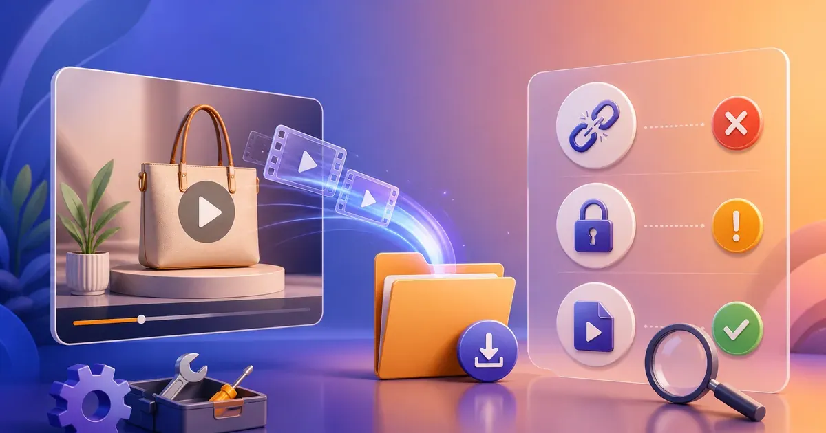 Cách lưu video sản phẩm Shopee và xử lý lỗi thường gặp